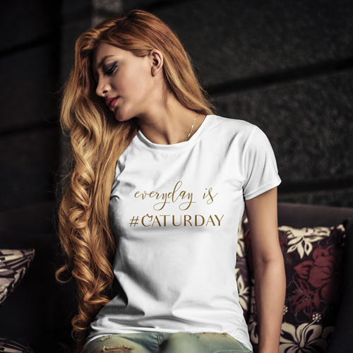 T-Shirt Design "Caturday"